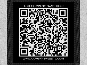 Top 5! Modern QR Code Business Promotional Swag Patch