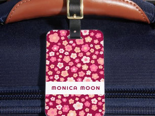 Best Price! Colorful Daisies Pattern Cute Bold Pink CUSTOM Luggage Tag