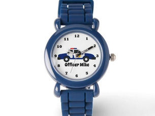 Top 5! add name police boys watch