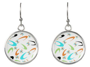 Big Deals! Mid-Century Atomic Earrings