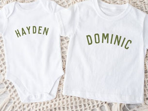 Best Price! Kids Personalized Name Tee | Olive