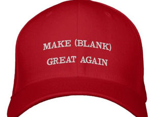 Big Deals! Make Blank Great Again Custom Red Hat