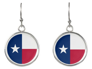 Top 10! Texas State Flag Earrings