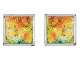 Review Colorful Artist Palette Cufflinks