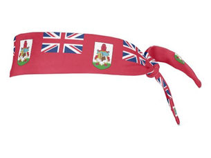 Top 5! Patriotic Bermuda Flag Tie Headband