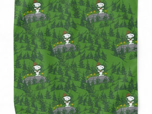 Best Price! Snoopy Beagle Scout Hiking Pattern Bandana