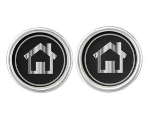 Best Price! Silver Realtor Cufflinks