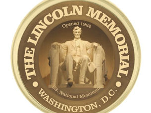Review Lincoln Memorial Gold Finish Lapel Pin