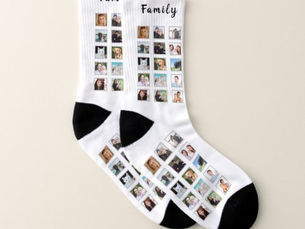 Hot Review! Family Photo Collage Multiple Pictures  Socks