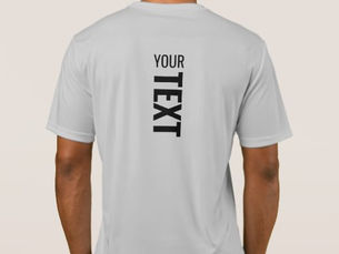 Best Deals! Mens Sport Back Side Print Template Modern T-Shirt