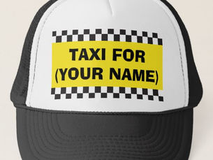 Big Deals! Personalized Chauffeur Taxi Hat