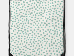 Top 5! Ditsy Dots  Drawstring Bag