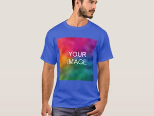 Review Men's T-Shirt Back Design Add Photo Template