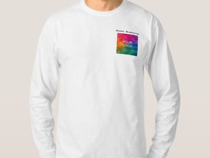 Best Price! Front Pocket Design Business Logo Mens Long Sleeve T-Shirt