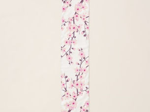 Best Deals! Floral Cherry Blossom Pink White Scarf