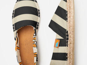 Top 10! Cute Black Beige Brown Stripes Espadrilles