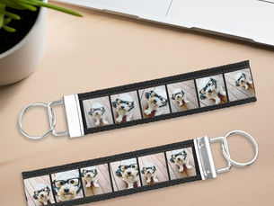 Review Create Your Own Instagram 12 Photo Collage Wrist Keychain