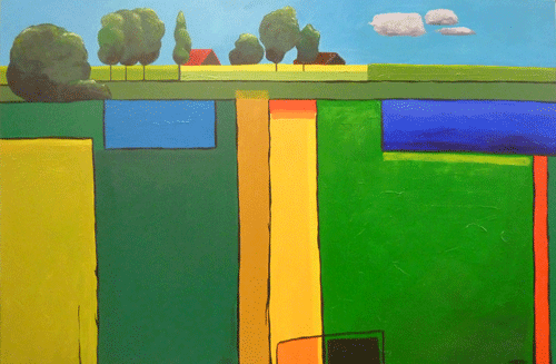 acryl op linnen 2013, verkocht, 120 x 80