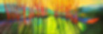 acryl op linnen 2024, "into the trees"