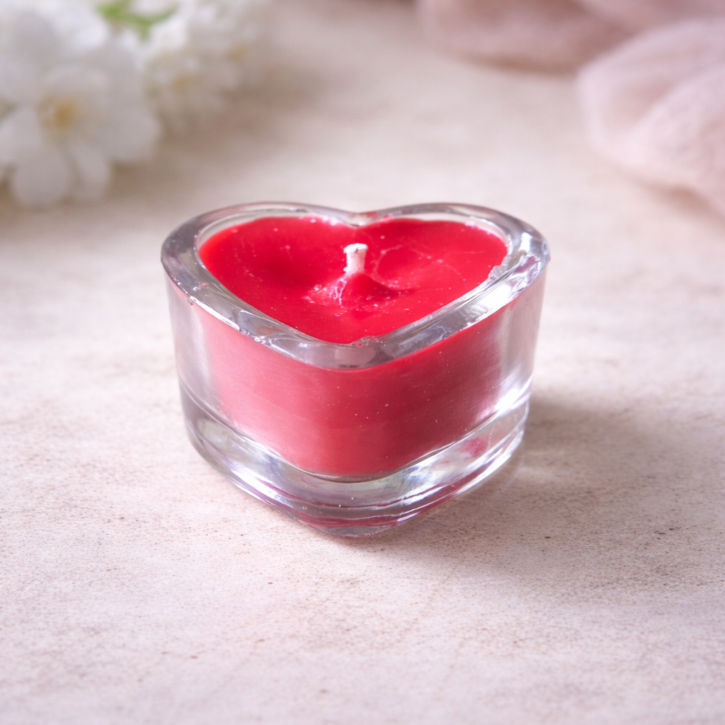 Heart Shaped Candle