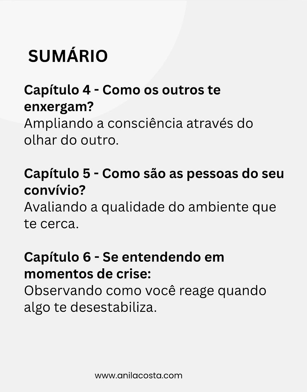 Miniatura: Questionário do Autoconhecimento.