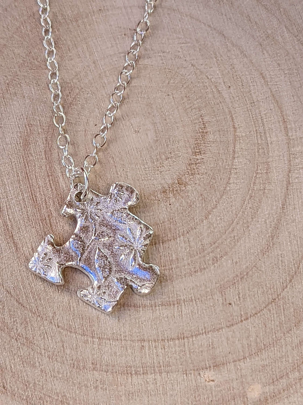 Jigsaw Piece Pendant
