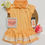 Thumbnail: No Tag Girls' Peach Polo Tennis Dress – Pleated Skirt 