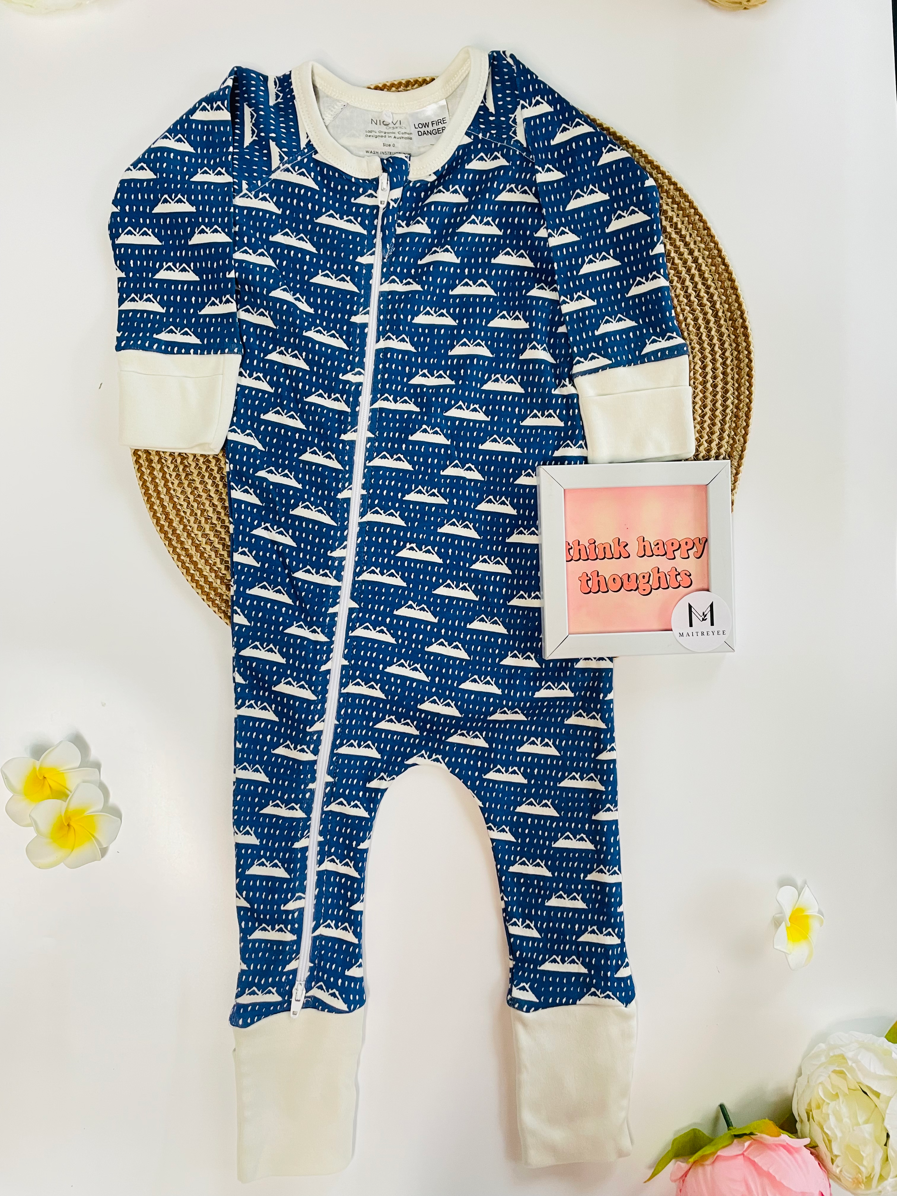 Baby Footless Jumpsuit As Shown 