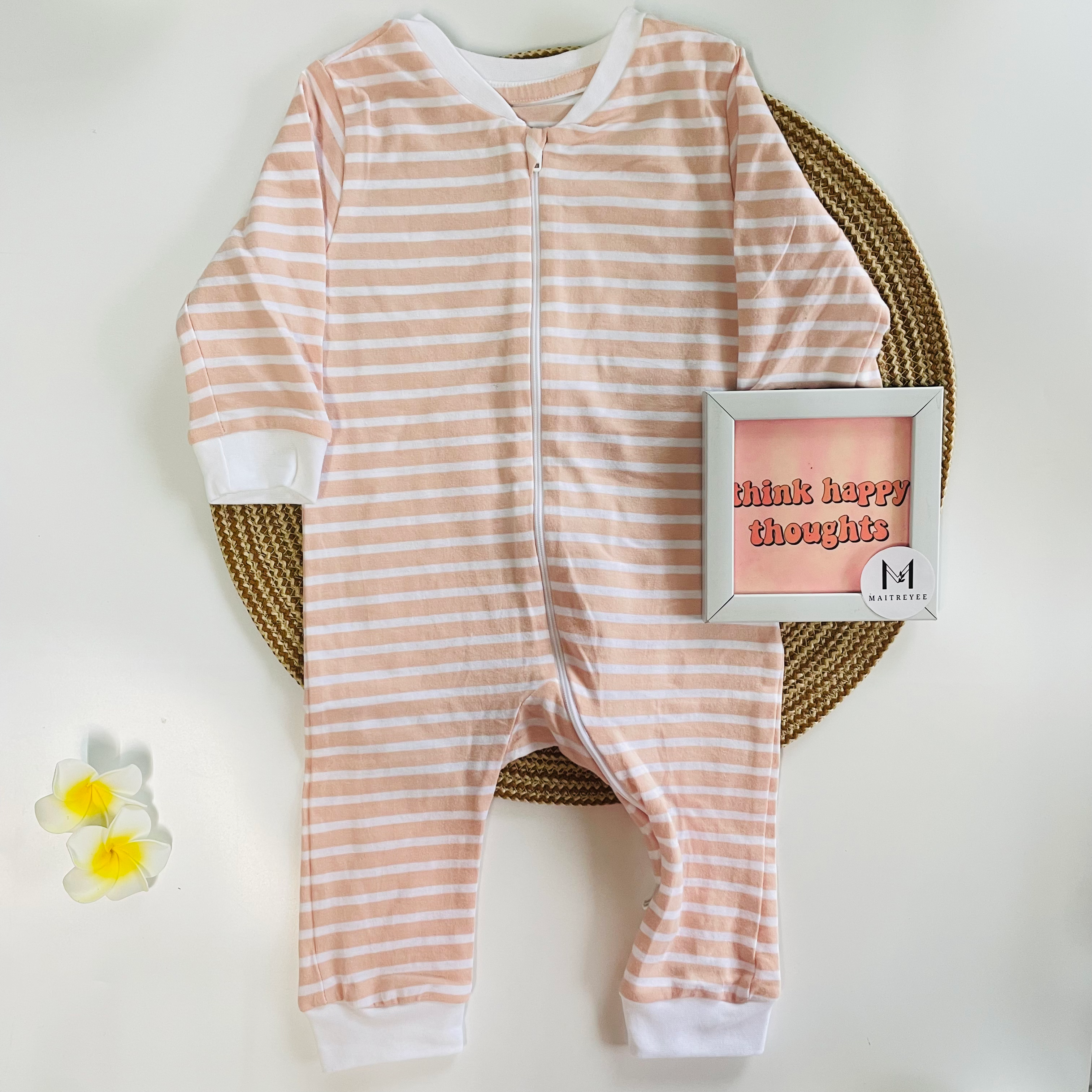 Baby Footless Jumpsuit As Shown 