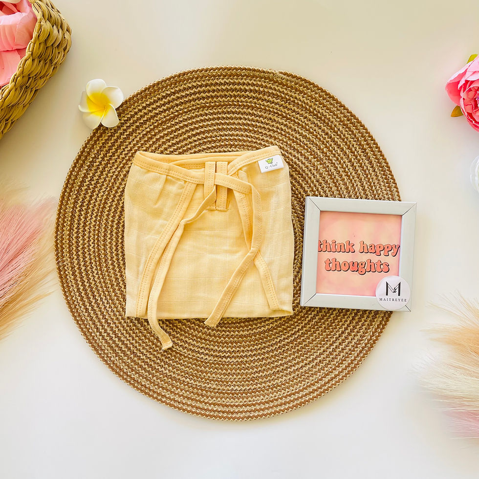 Thumbnail: Cloud-Soft Comfort: 5-Pack Adjustable Muslin Cloth Nappies As Shown 