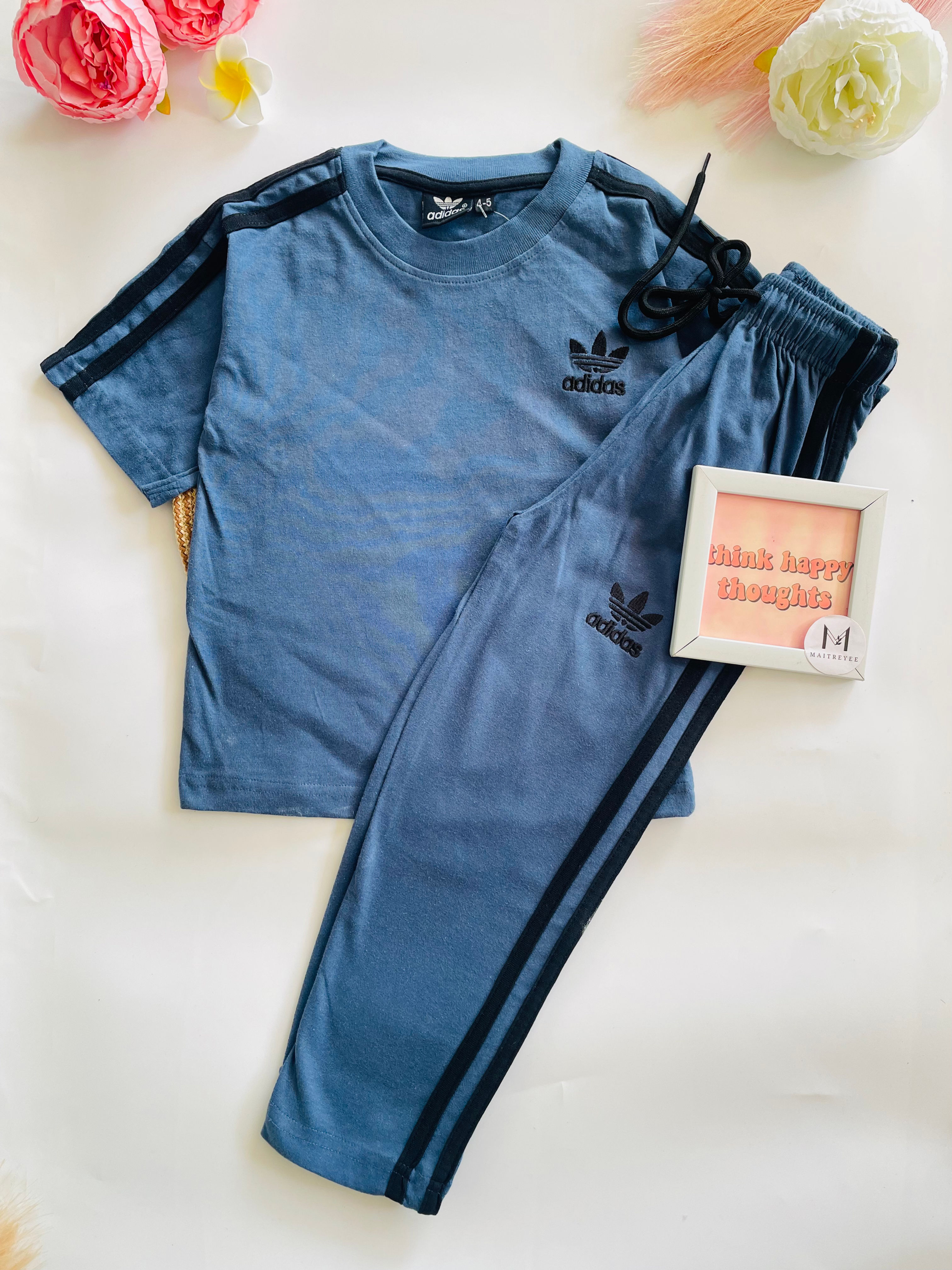 Kids Tee and Pants Set Unisex As Shown on Image 