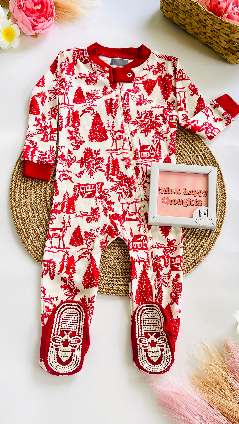 Name Masked SnugFit Organic Cotton Sleepsuit