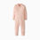 Thumbnail: Baby 2 way Zip Butter Soft Sleeper Jumpsuit -Pink Stripes