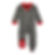 Name Masked Baby Relaxed Fit Organic Cotton Sleepsuit - XOXO