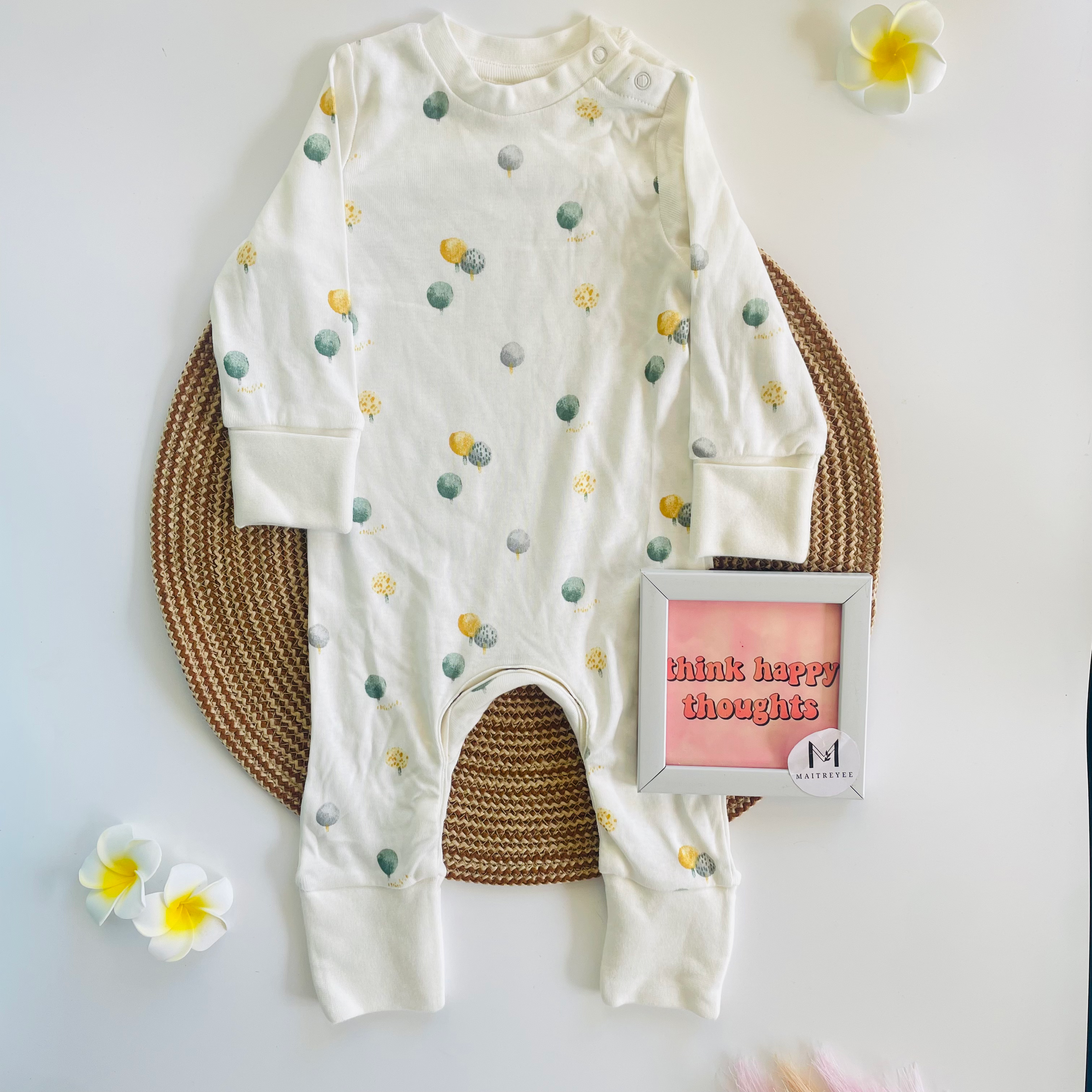 Baby Footless Jumpsuit As Shown 