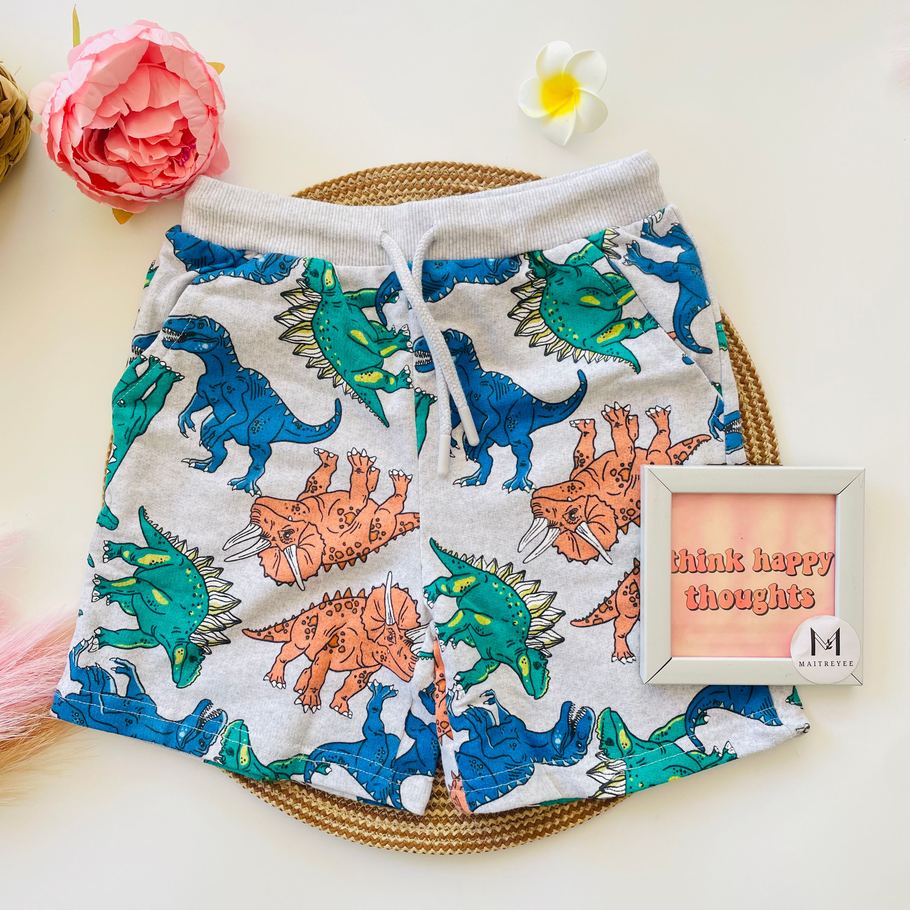 Boys' Shorts - 100% Cotton - As Shown on Image 