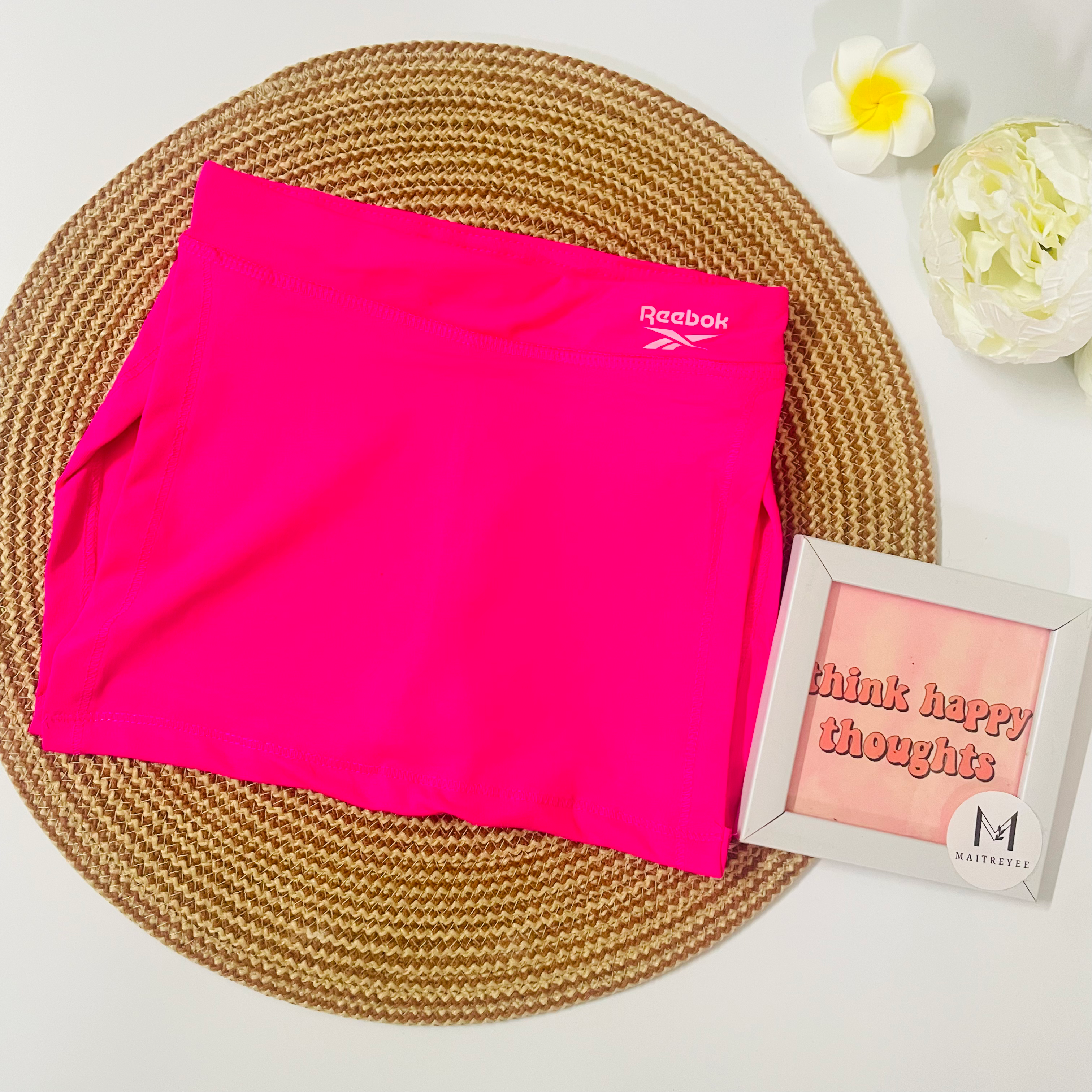 Girls’ Skirts with Inbuilt Shorts (Ages 2–10 Years) - Dark Pink 