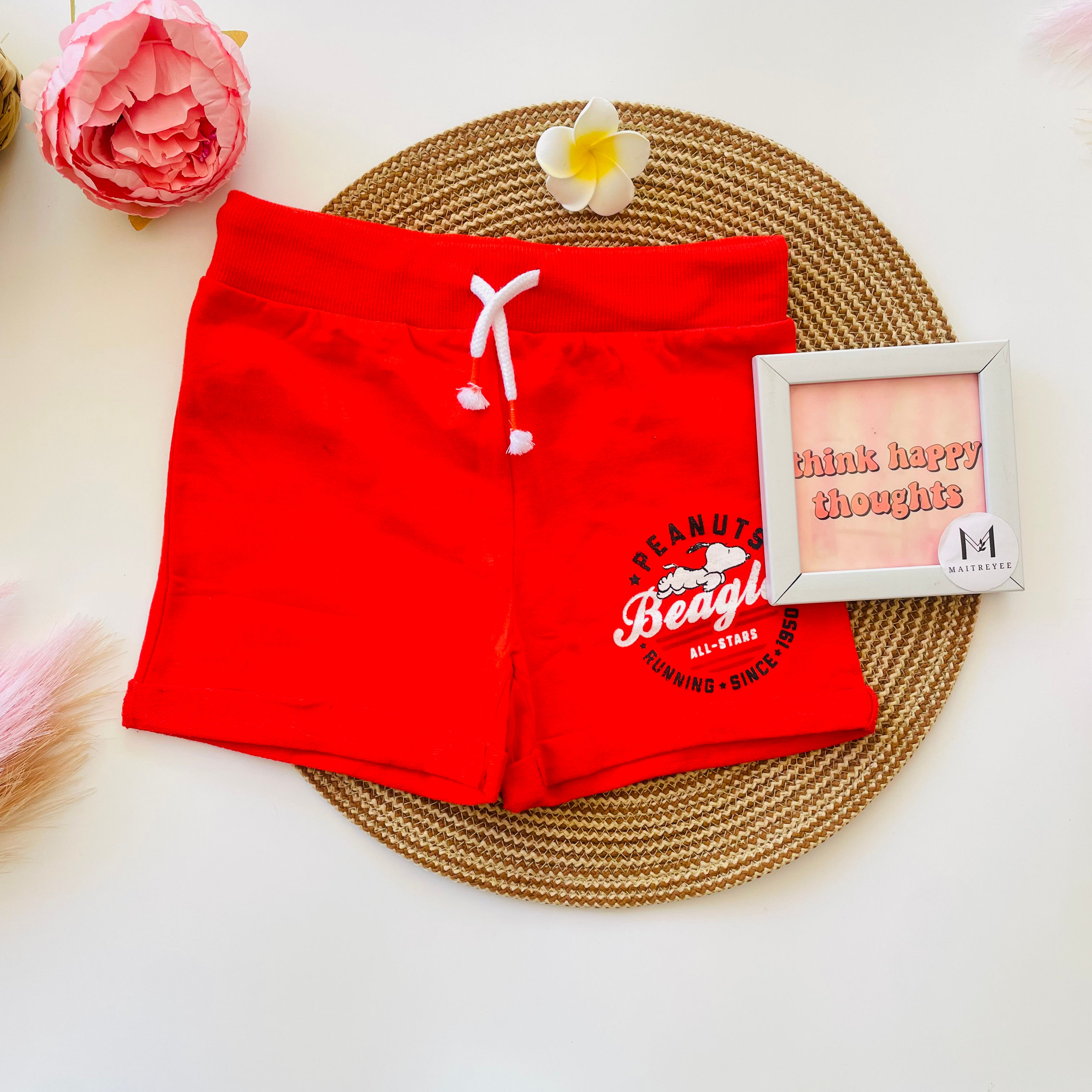 Boys' Shorts - 100% Cotton - As Shown on Image 