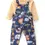 Thumbnail: Dungaree Set Boys - Blue Jungle Animals