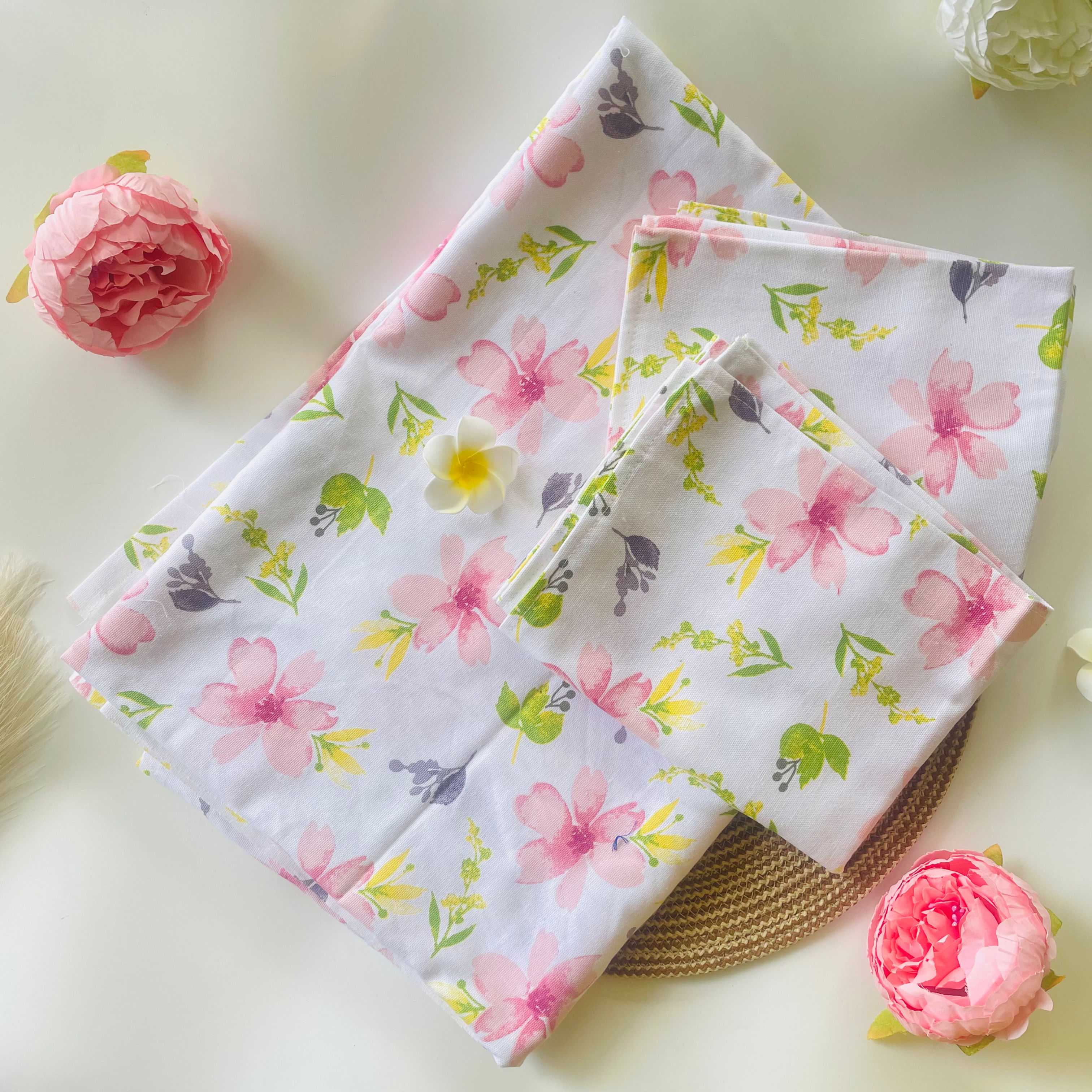 Everyday SINGLE SIZE 90×100 inch Cotton Bed sheet As Shown o