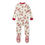 Thumbnail: Name Masked SnugFit 2 Way Zipper Organic Cotton Sleepsuit  - 