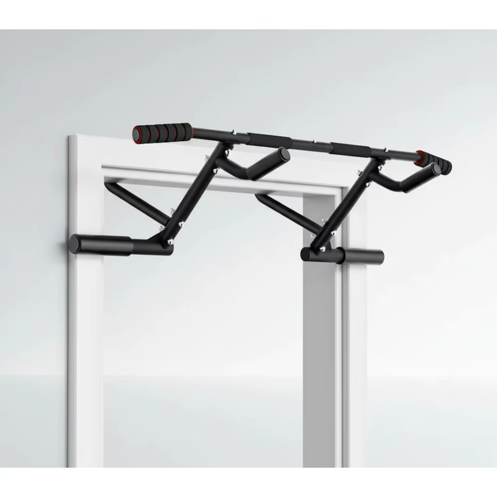2025 Heavy-Duty Multi-Grip Pull-Up Bar for Doorway - 460 Lbs Capacity