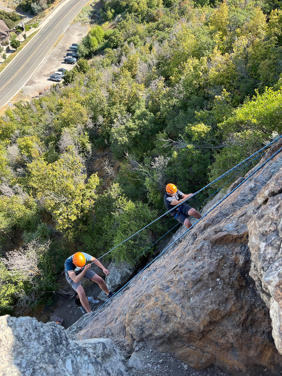 The Phoenix Recovery Center Rock Climbing
