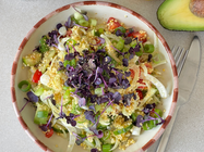 Hirse-Sommer-Salat mit Avocado