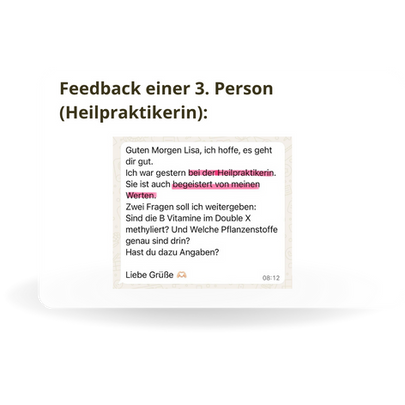 Feedback von Heilpraktikerin