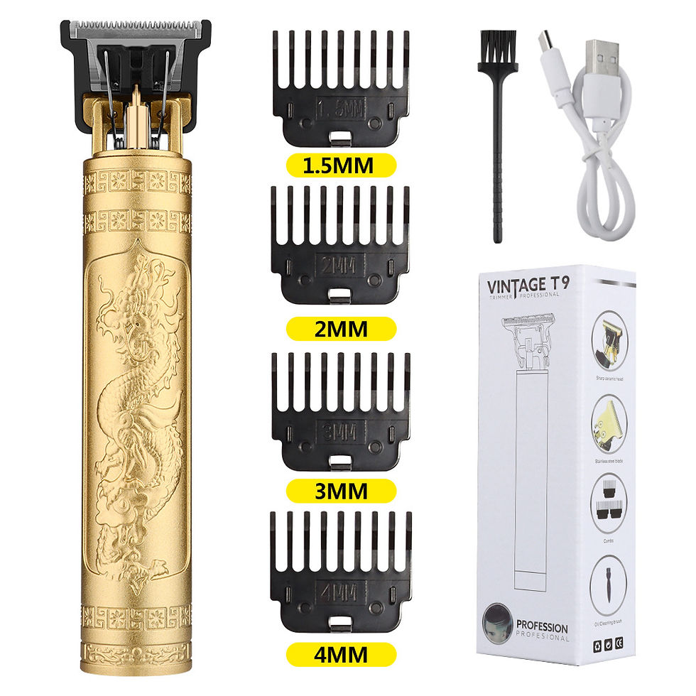 Thumbnail: Retro T9 Original Haircutting Machine Set Jackets Trimmer Men's Electric Shaver 