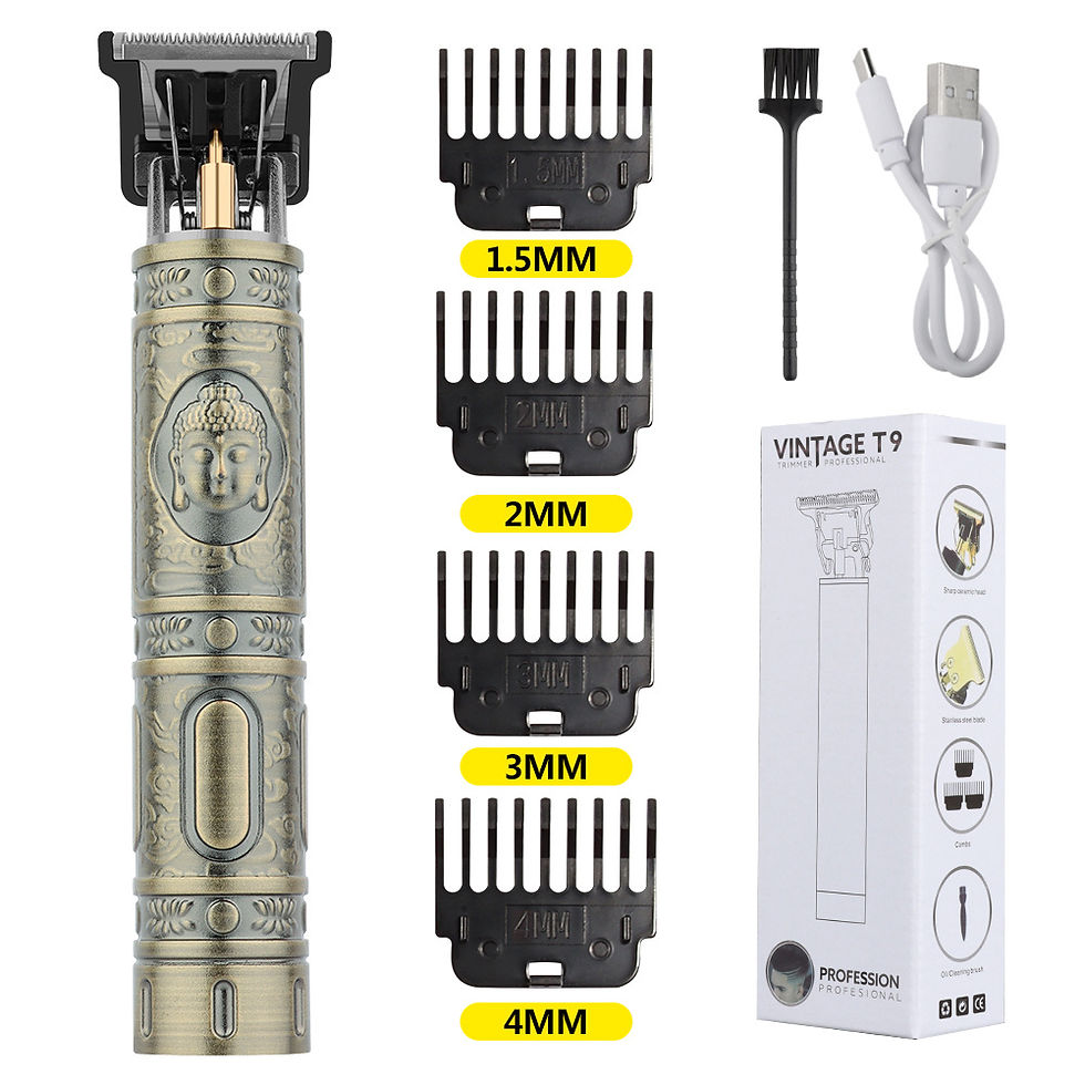Thumbnail: Retro T9 Original Haircutting Machine Set Jackets Trimmer Men's Electric Shaver 