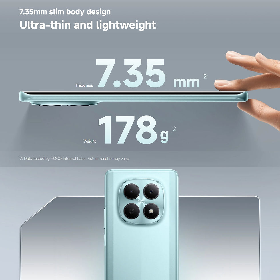 Thumbnail: POCO M8 5G, 8+256GB Global Version, Snapdragon® 6 Gen 3 6.77" 120Hz Flow AMOLED