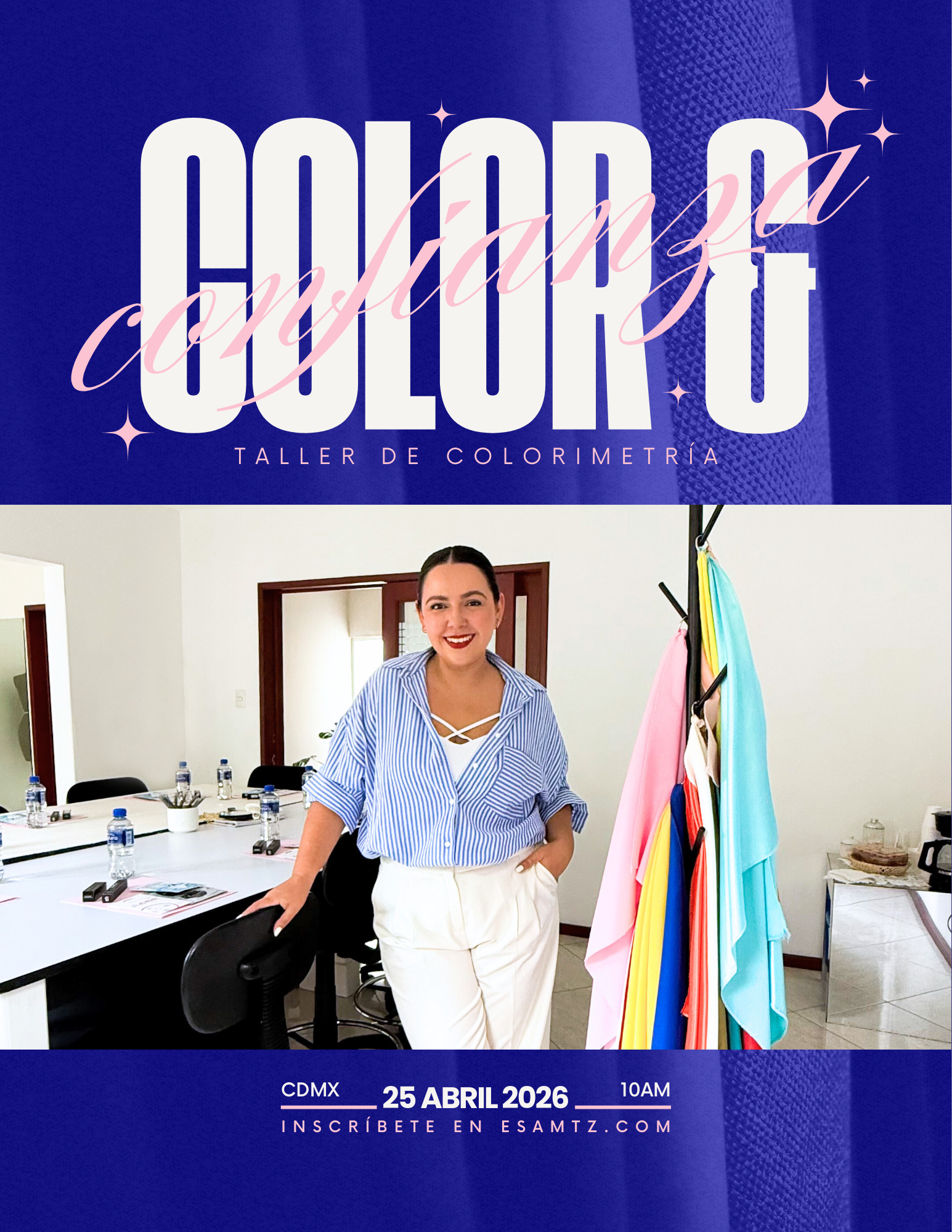 "Color y Confianza": Taller con Diagnóstico de Colorimetría