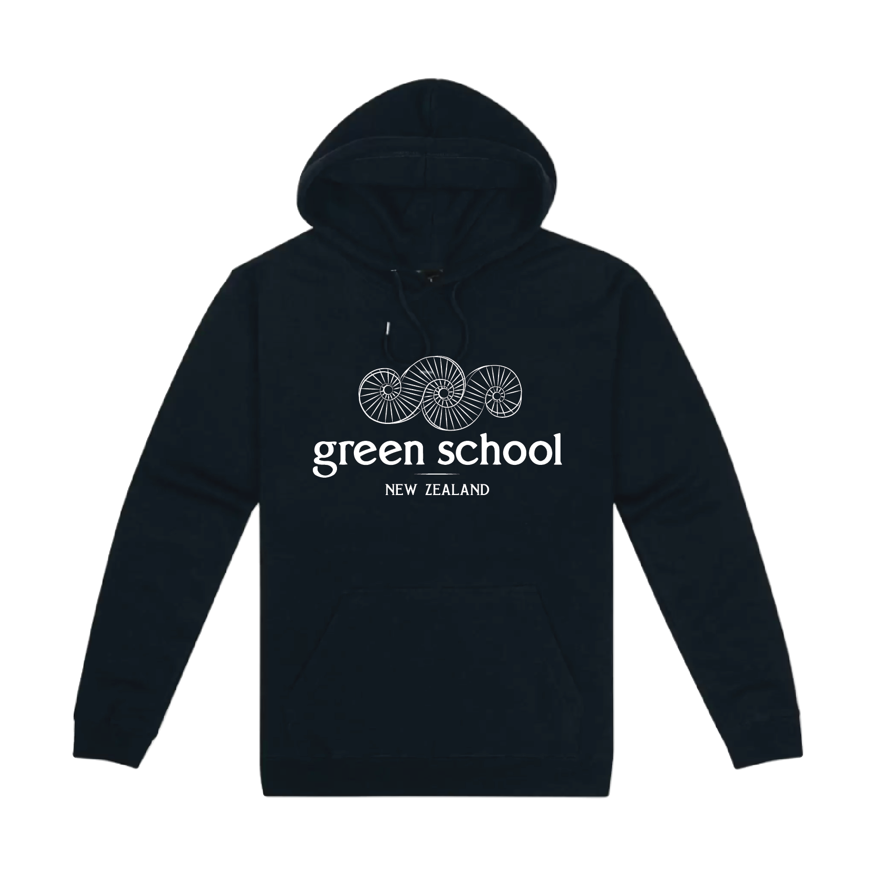 Teachers Only - Green School Hoodie - Heat Press Front Logo